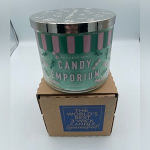 Candy Emporium Bath and Body Works 3 Wick Candle